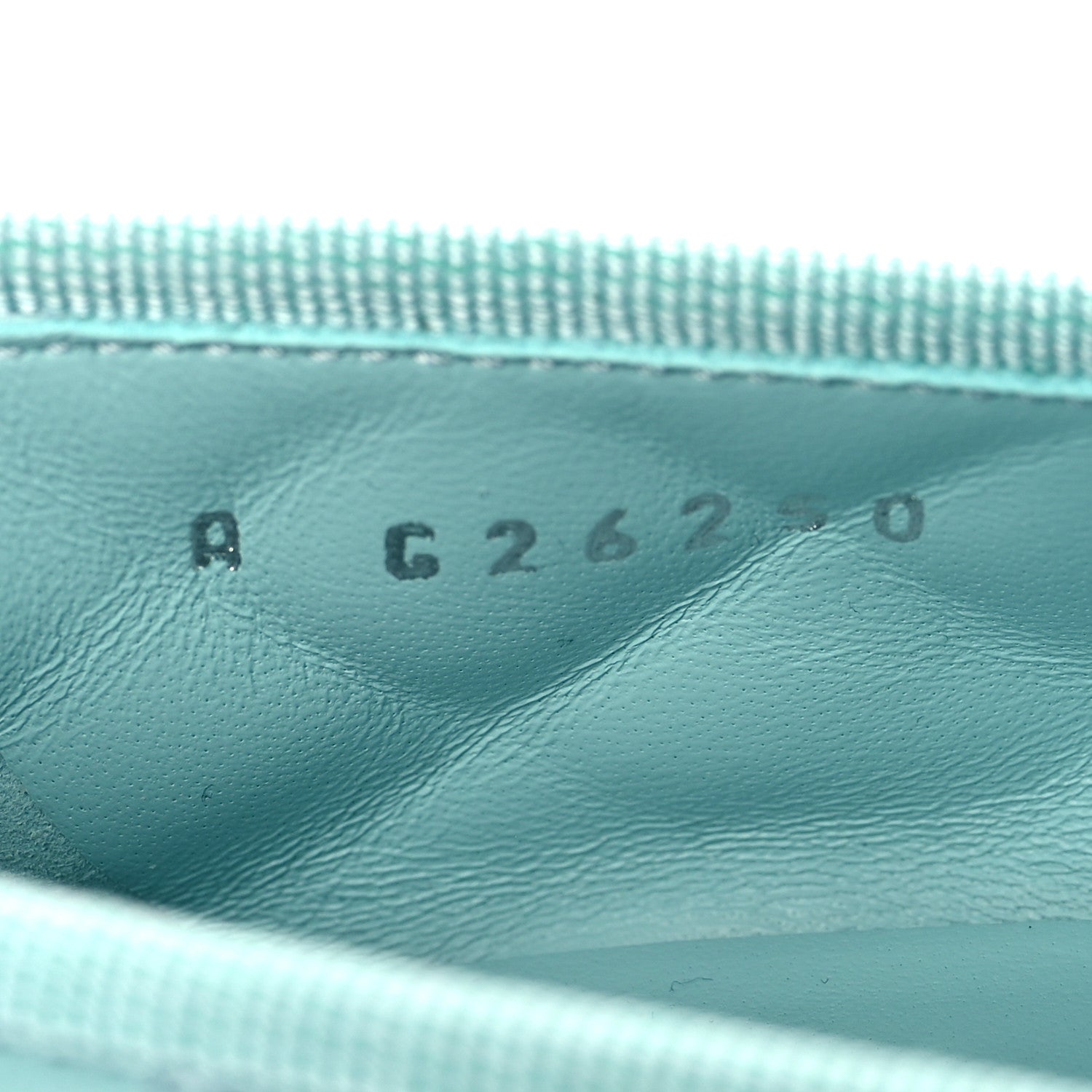 Chanel Suede Calfskin Quilted Cap Toe CC Ballerina Flats 38.5 Light Blue 7 of 12