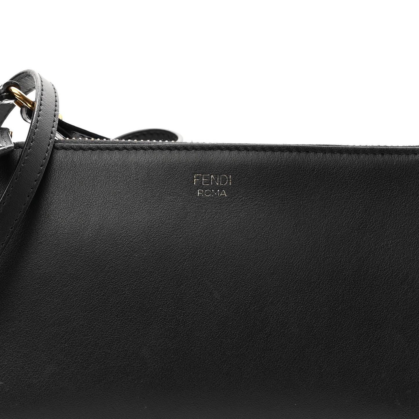 Vitello Baltico Mini Pouch Crossbody Pouch Black