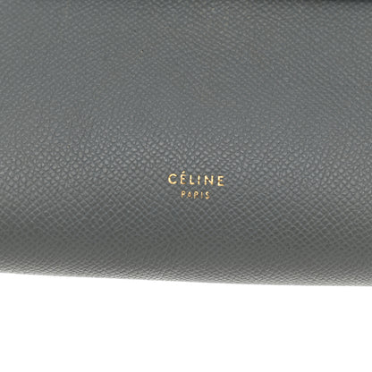 Celine Grained Calfskin Nano Belt Bag Grey 6 of 13