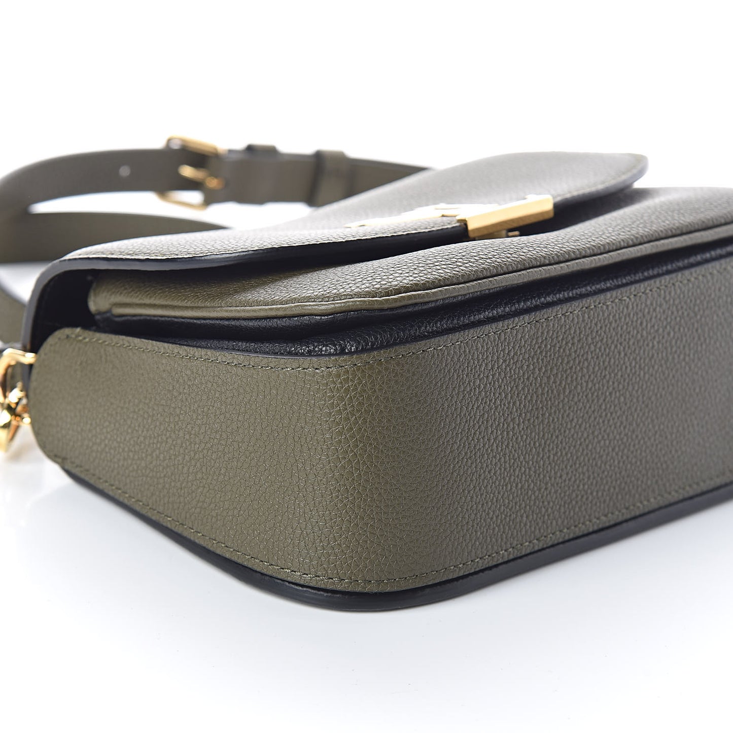 Grained Calfskin Vivienne NM Kaki