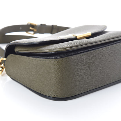 Louis Vuitton Grained Calfskin Vivienne NM Kaki 7 of 8