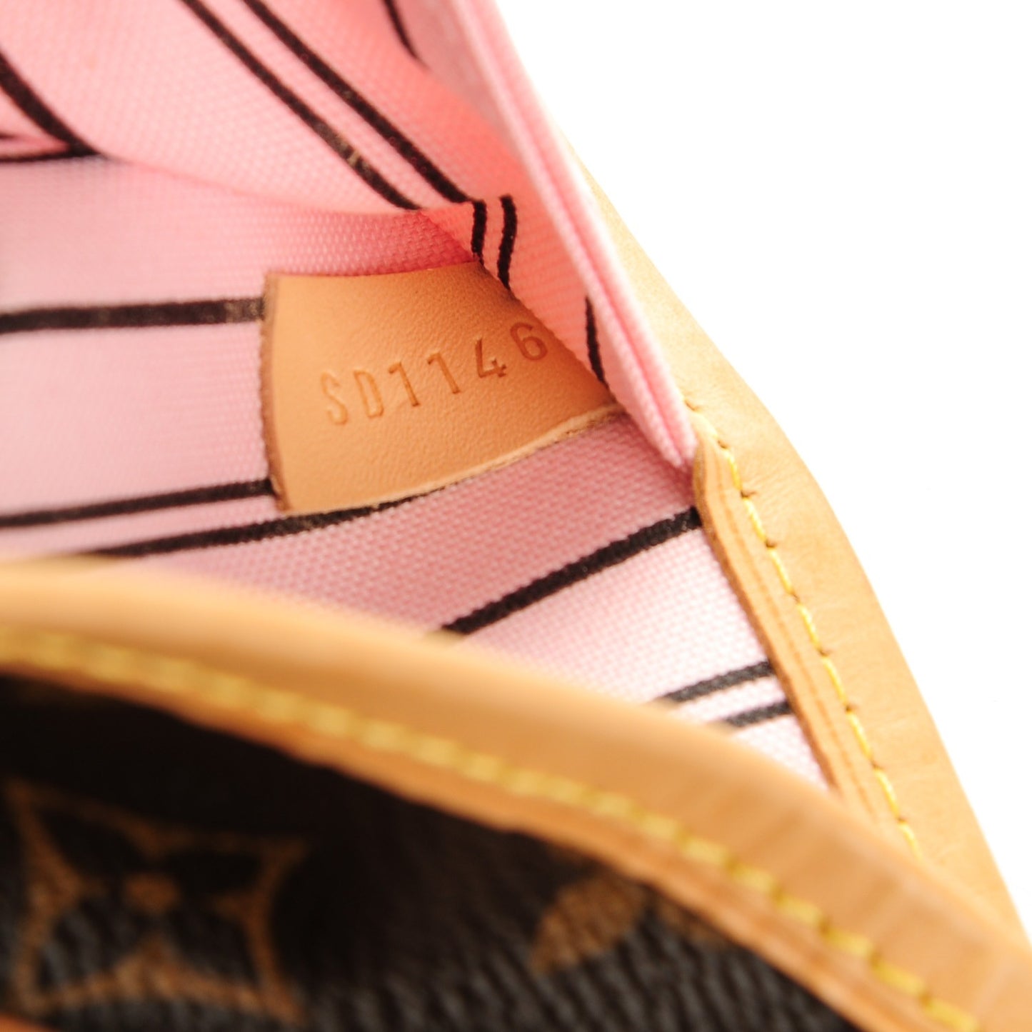 Monogram Neo Neverfull MM Rose Ballerine