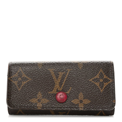 Louis Vuitton Monogram 4 Key Multicles Holder Fuchsia 1 of 8