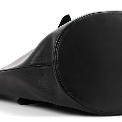 The Row Saddle Calfskin EW Jasper Tote  Black 7 of 9