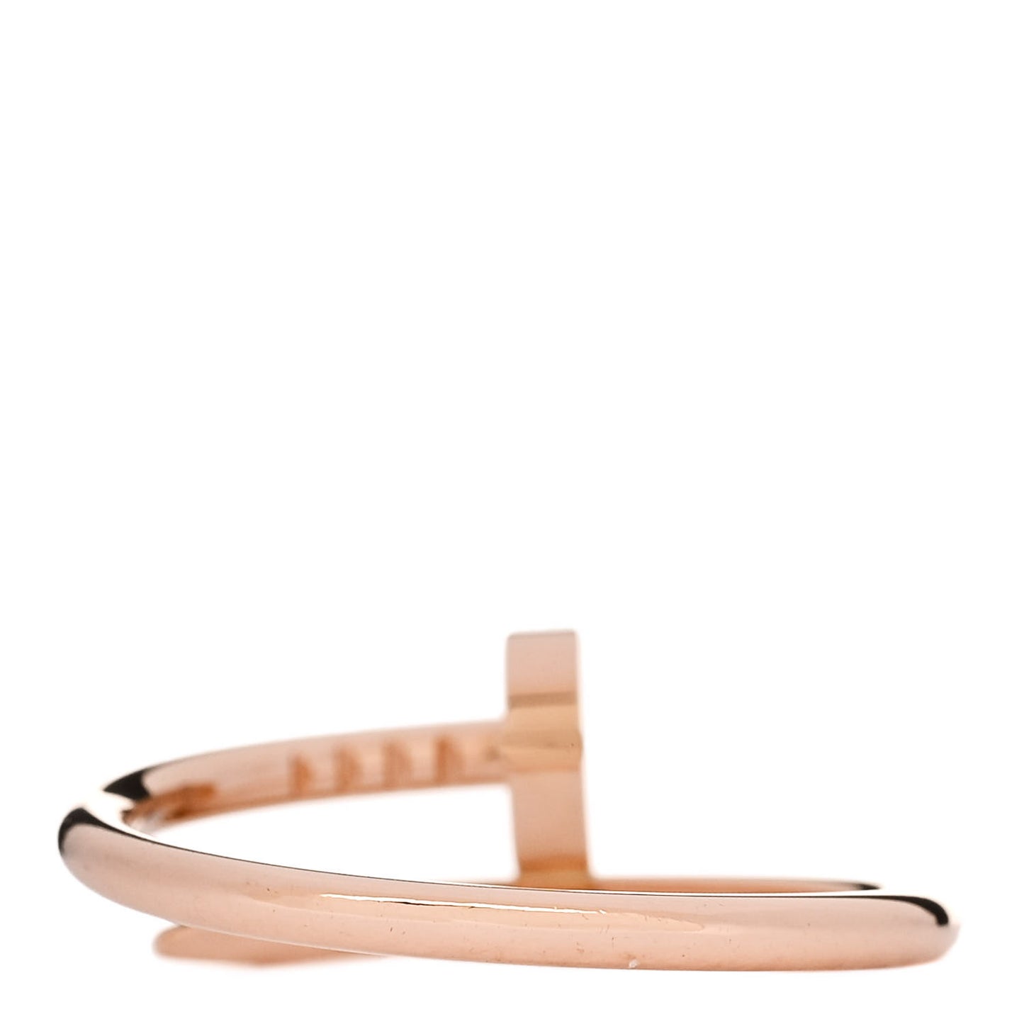 18K Pink Gold Small Juste Un Clou Ring 53 6.25