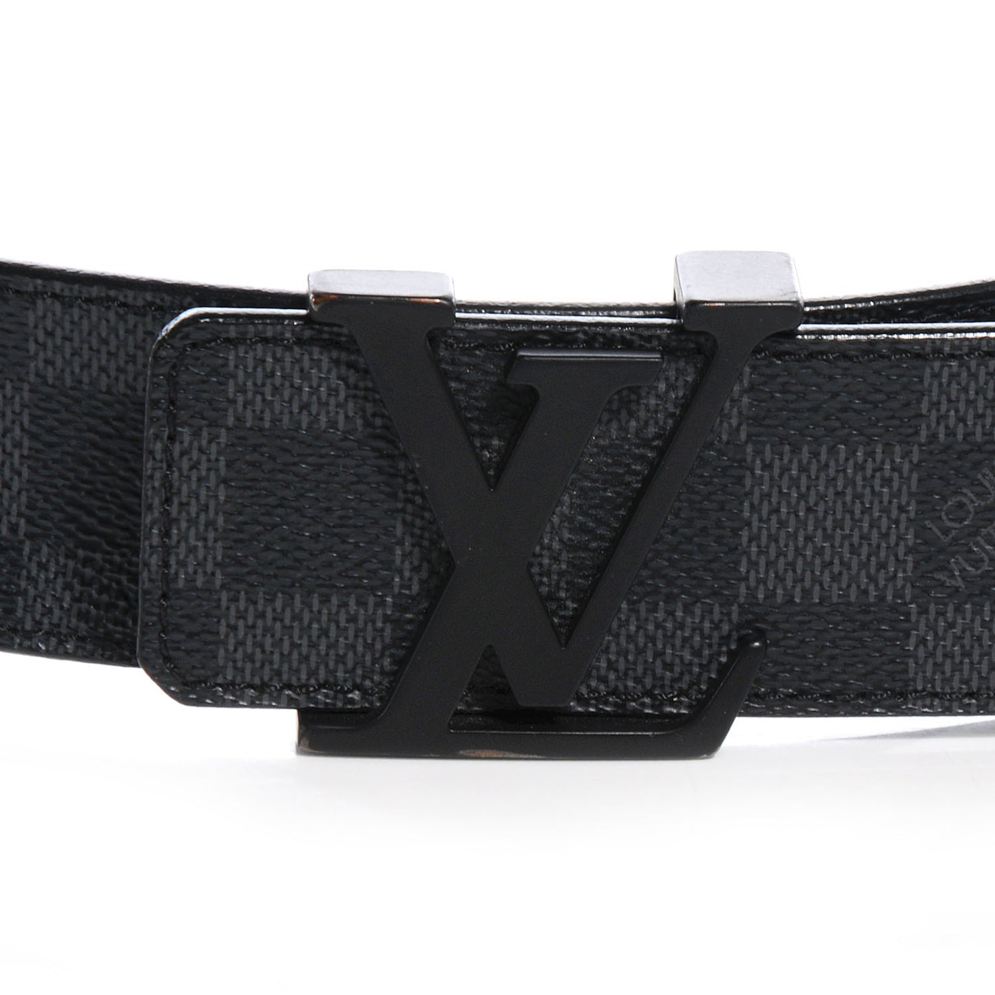 Damier Graphite LV Initiales Belt 90 36