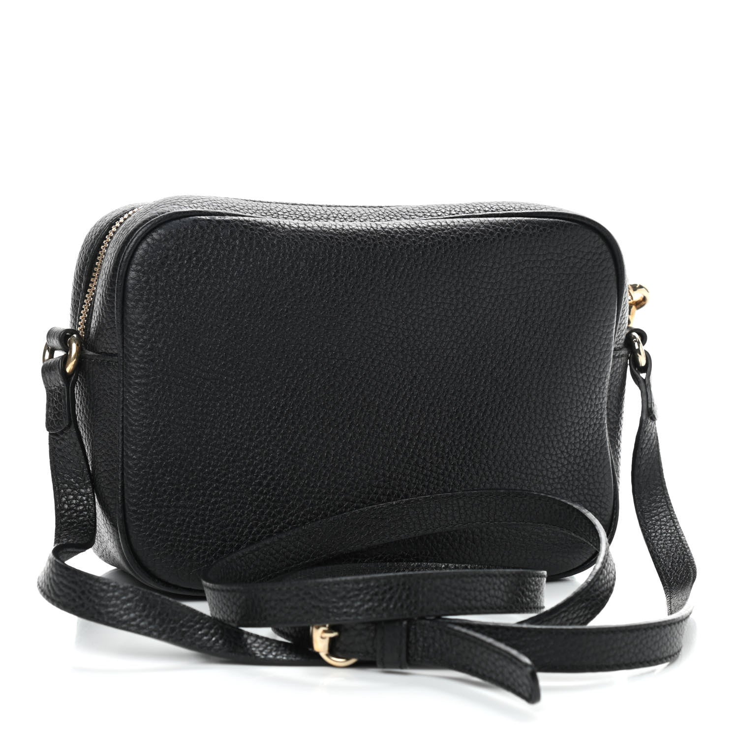 Gucci Pebbled Calfskin Small Soho Disco Bag Black 3 of 10