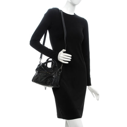 Balenciaga Agneau Classic Hardware Mini City Black 2 of 7