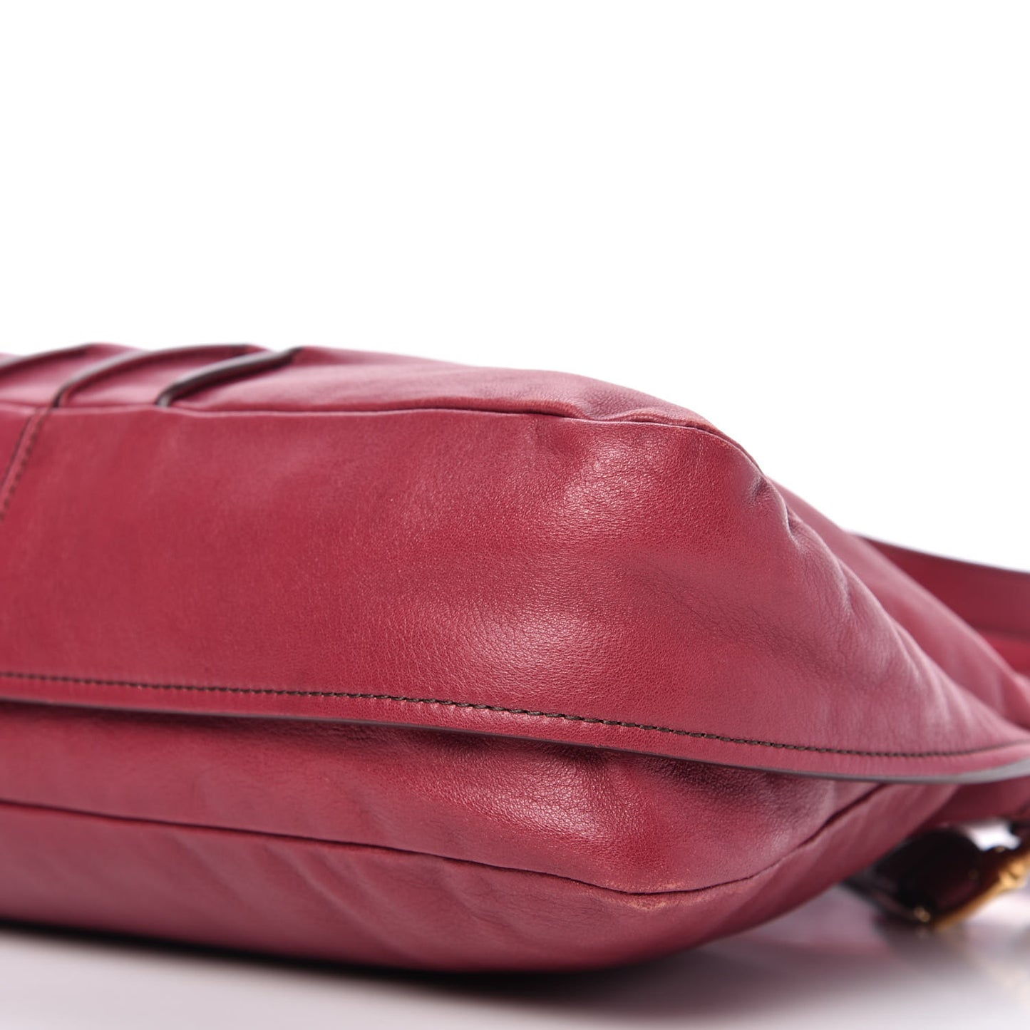 Calfskin Shoulder Bag Red