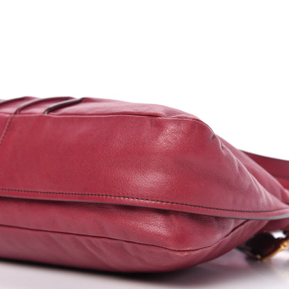 Chloe Calfskin Shoulder Bag Red 7 of 10