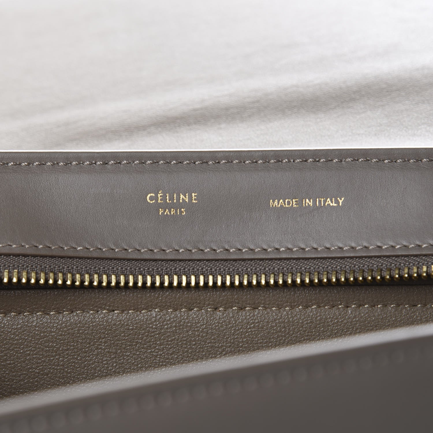 Celine Smooth Calfskin Medium Tri-Color Trapeze Butter 9 of 10
