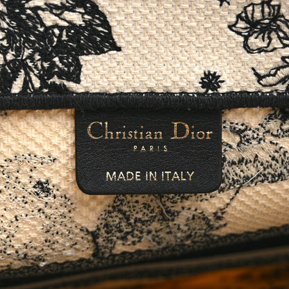 Christian Dior Canvas Zodiac Toile De Jouy Embroidered Medium Book Tote Latte 6 of 10
