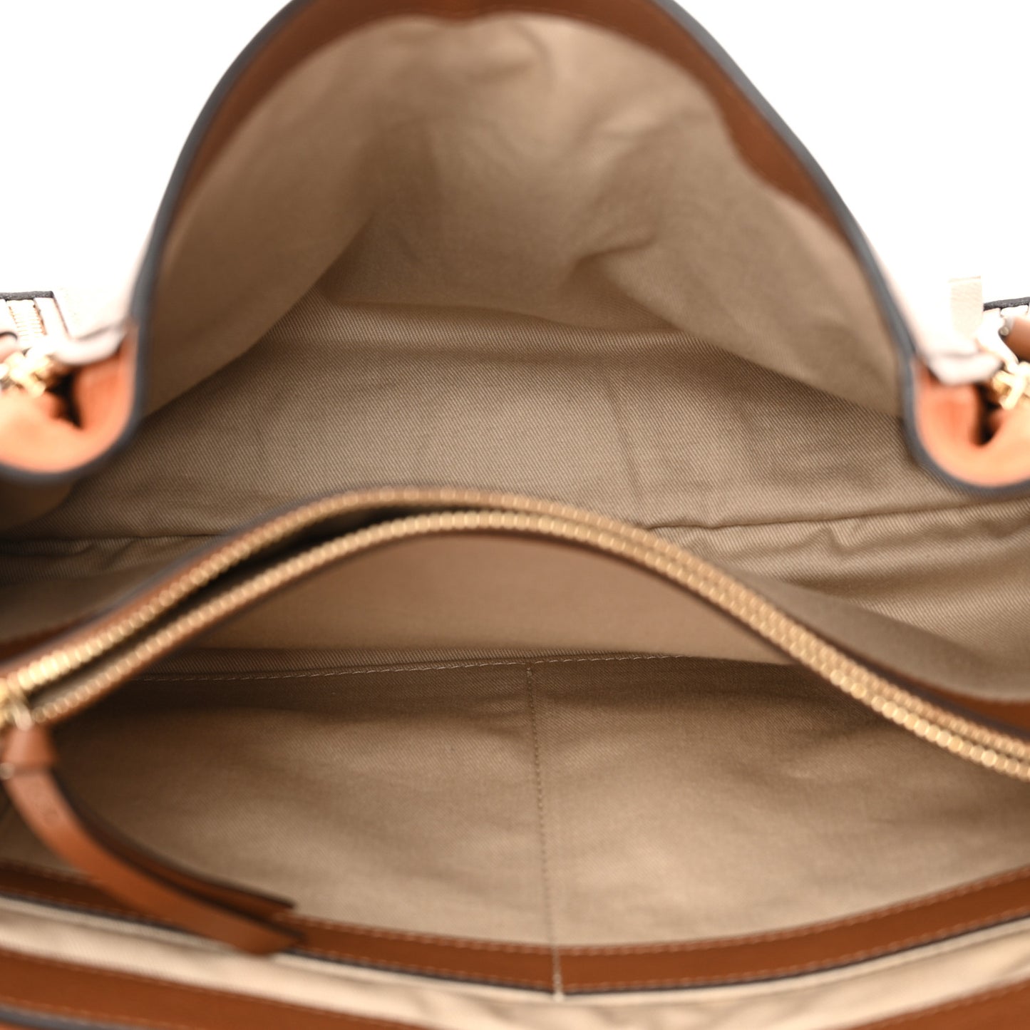 Calfskin Medium Faye Day Shoulder Bag Tan