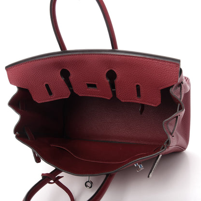 Hermes Togo Birkin 25 Rouge Grenat 5 of 10
