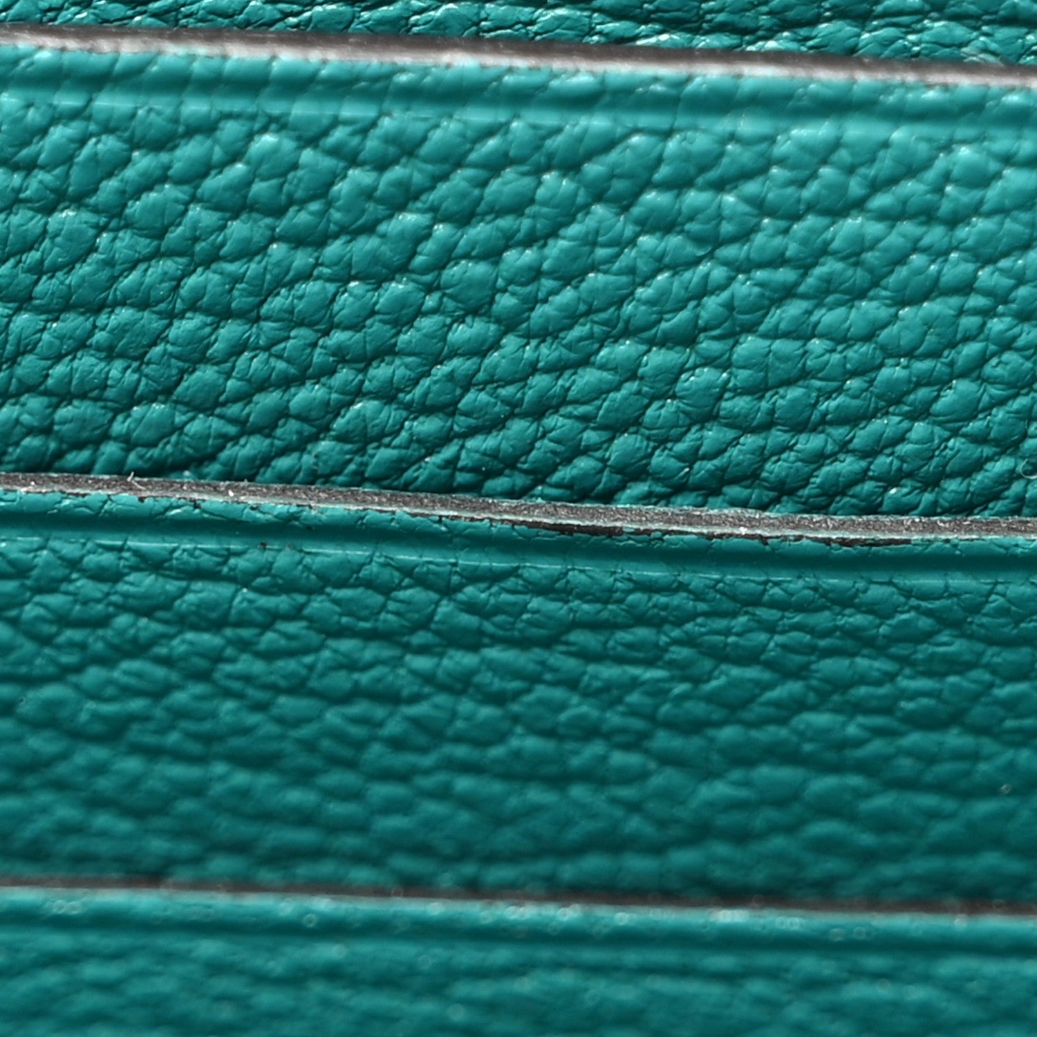 Hermes Chevre Mysore Kelly Longue Wallet Bleu Paon 15 of 18