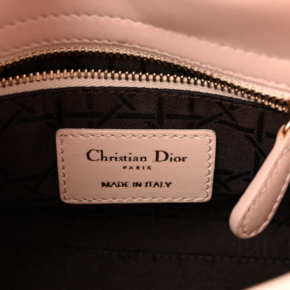 Christian Dior Lambskin Cannage Mini Lady Dior Rose Poudre 6 of 11
