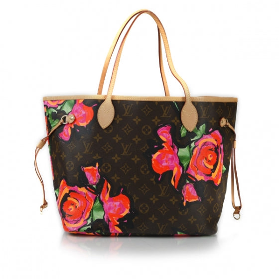 Monogram Roses Neverfull MM