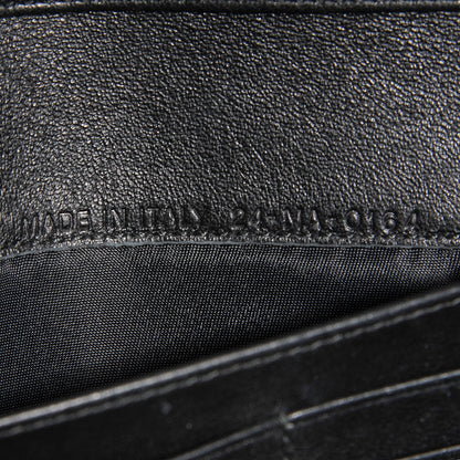 Christian Dior Grained Calfskin Mania Rendez-Vous Chain Wallet Black 7 of 7