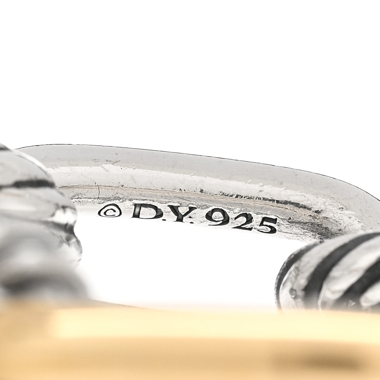 Sterling Silver 18K Yellow Gold 11mm Madison Chain Bracelet