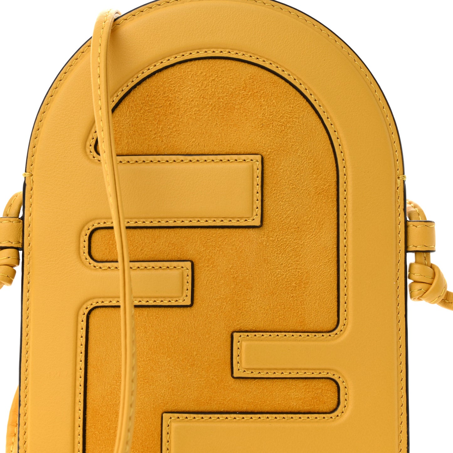 Vitello Grace Camoscio O'Lock 12 Pro Phone Pouch Mimosa