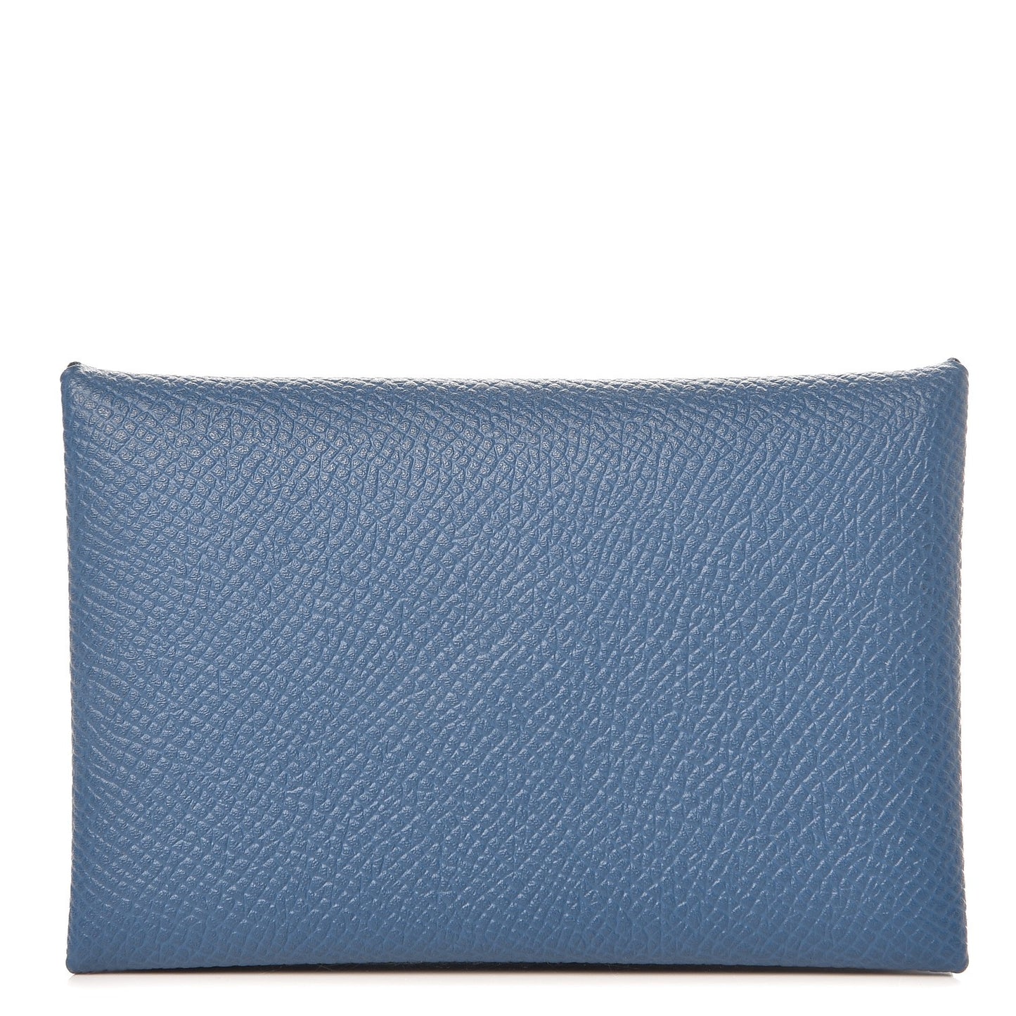 Epsom Calvi Card Case Bleu Agate