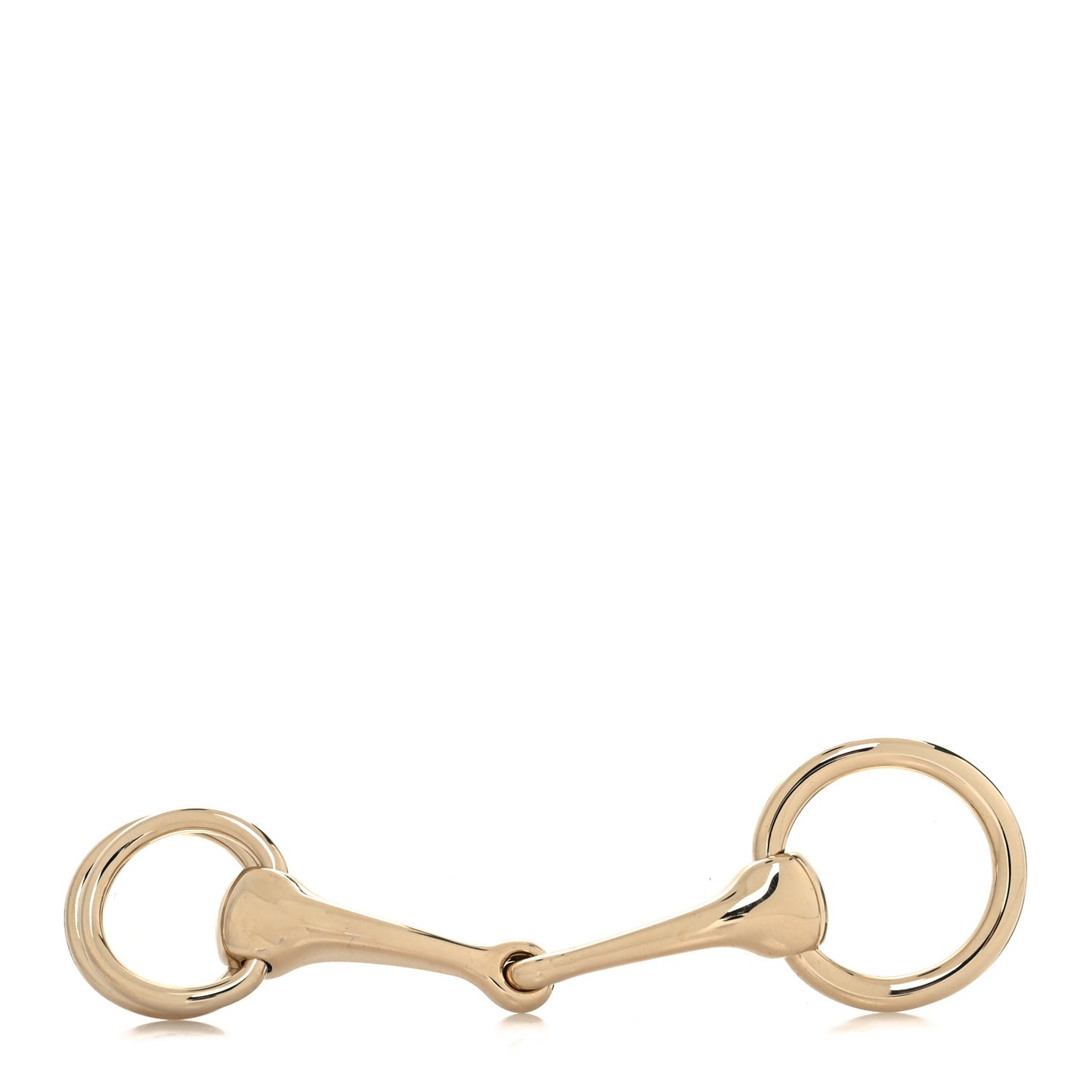 Permabrass Mors Scarf Ring Gold