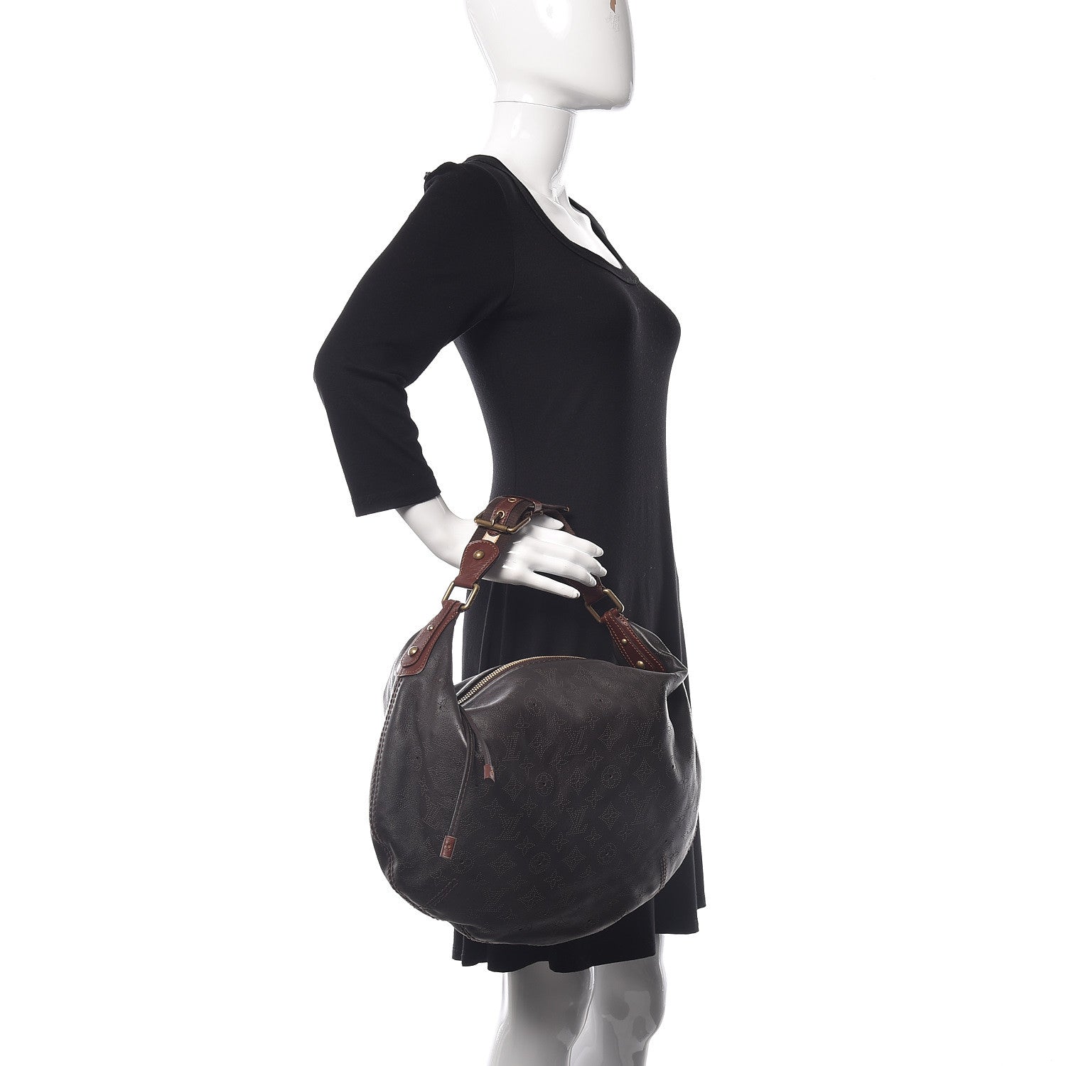 Louis Vuitton Mahina Onatah GM Moka 2 of 9