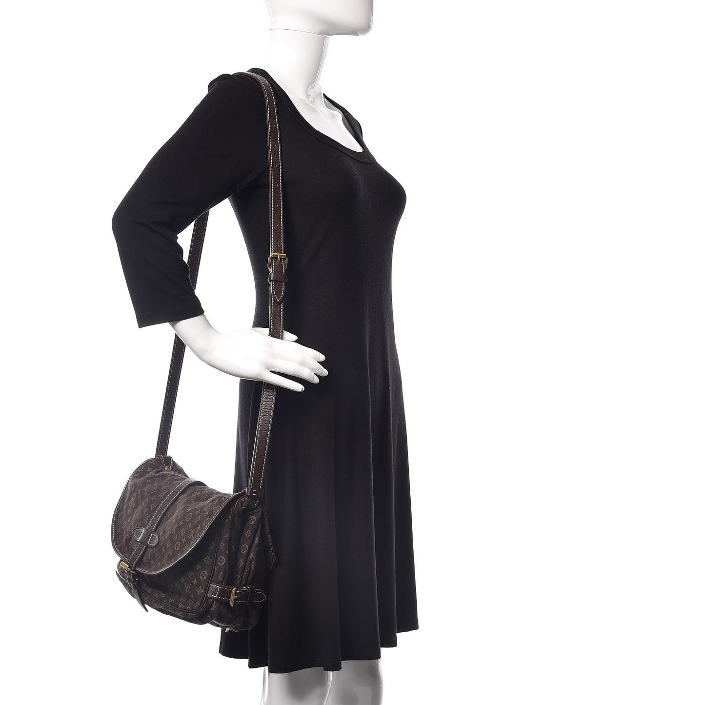 Monogram Mini Lin Saumur Ebene