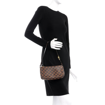 Louis Vuitton Damier Ebene Pochette Accessories NM 2 of 9