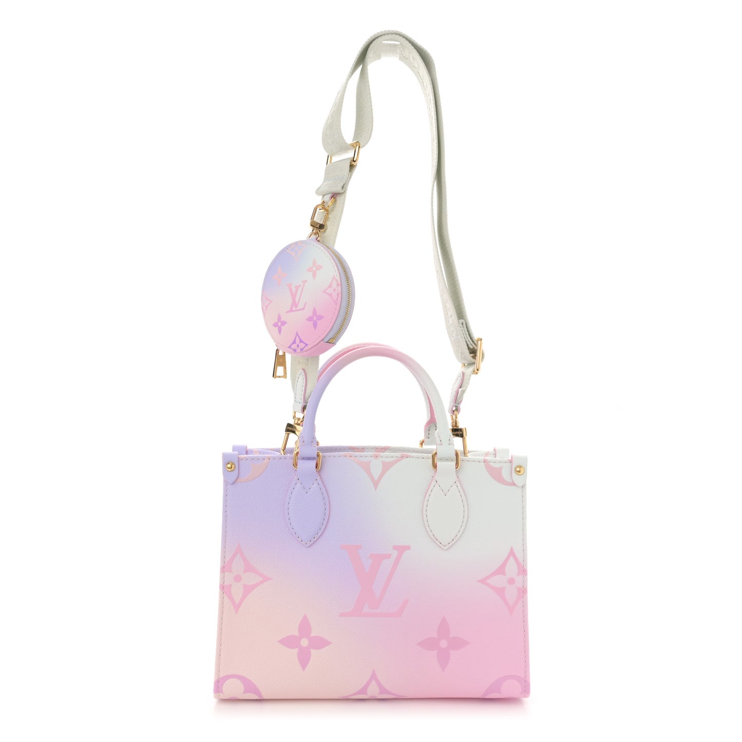Monogram Giant Spring In The City Onthego PM Sunrise Pastel