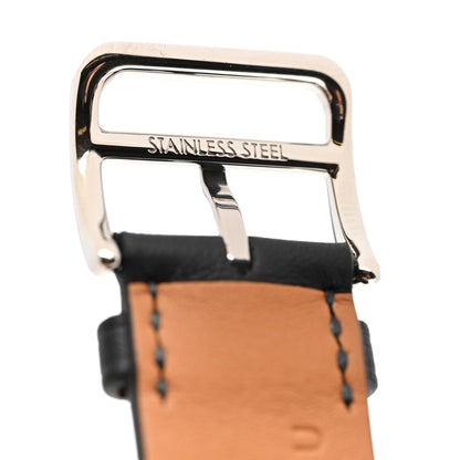 Hermes Swift Gourmette 41mm Apple Watch Double Tour Band Black 5 of 7