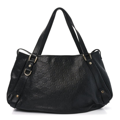 Gucci Calfskin Medium Abbey Shoulder Bag Black 1 of 10
