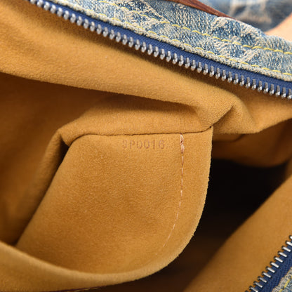 Louis Vuitton Monogram Denim Neo Speedy Blue 9 of 10