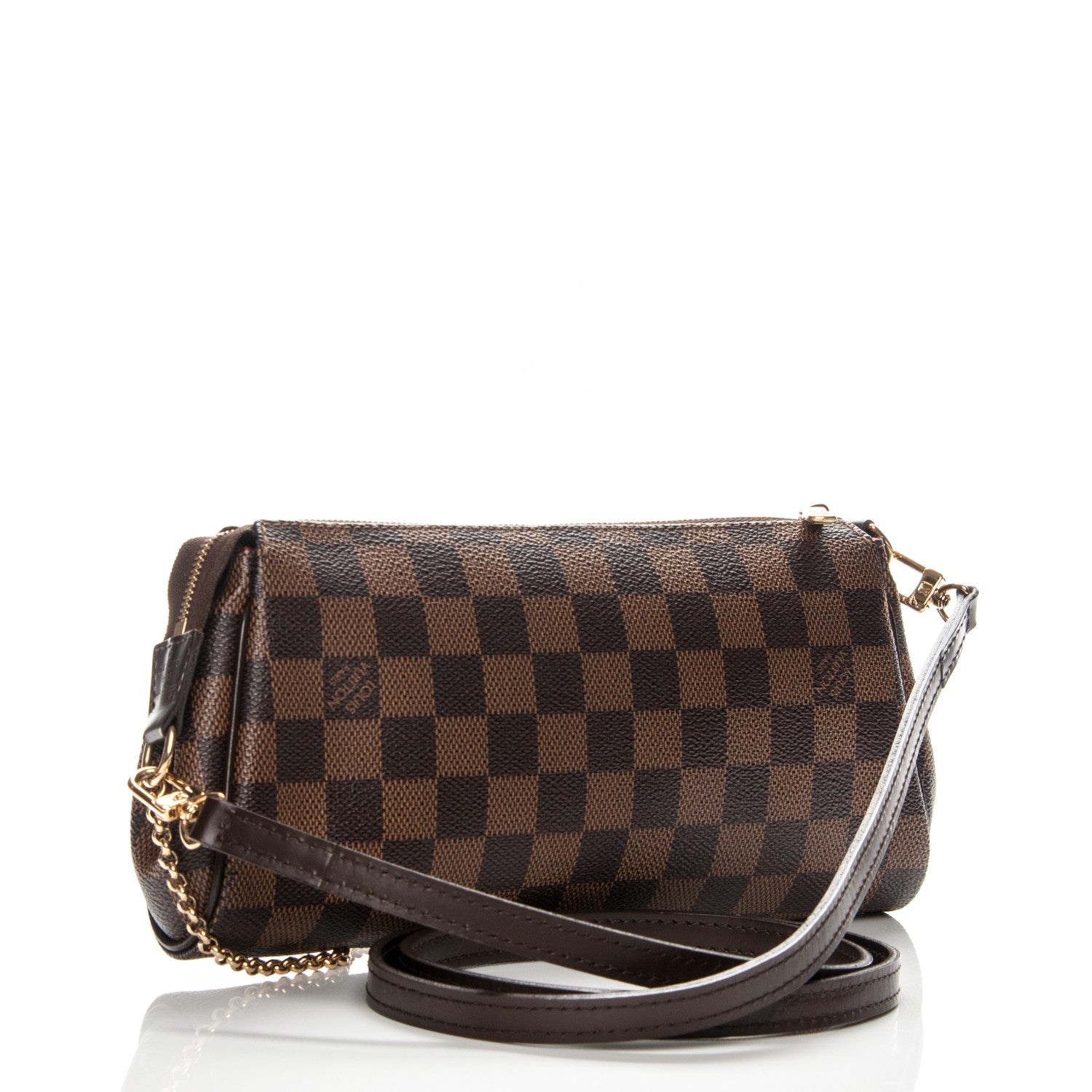 Louis Vuitton Damier Ebene Eva Clutch 3 of 7