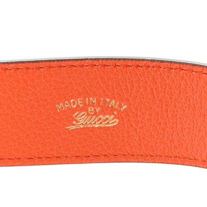Gucci Goatskin Mini Aphrodite Shoulder Bag Orange 12 of 12