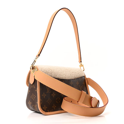 Louis Vuitton Monogram Shearling Diane NM 3 of 9