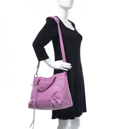 Balenciaga Agneau Classic Hardware Velo Rose Berlingot 2 of 9