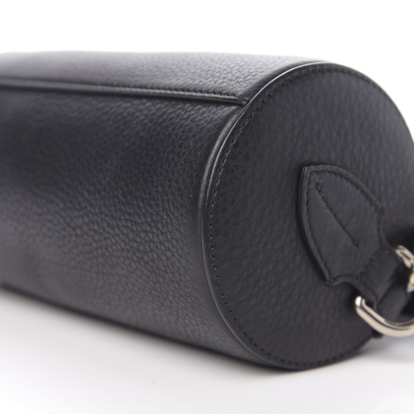 Calfskin The Barrel Bag Black