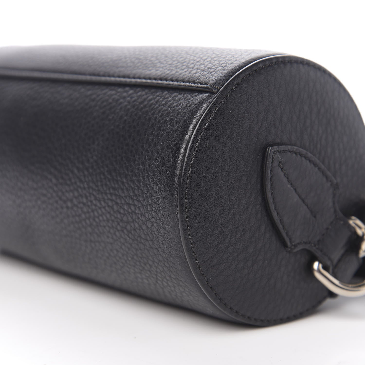 Burberry Calfskin The Barrel Bag Black 7 of 8
