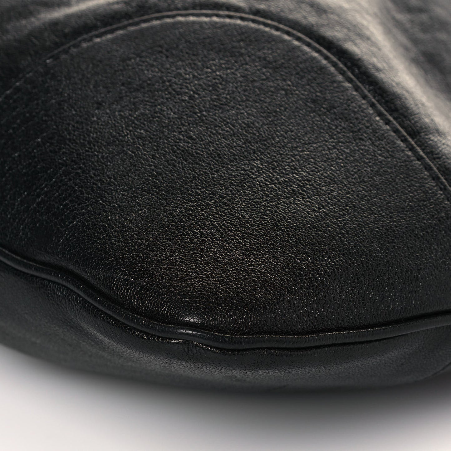 Sakai Calfskin Horsebit 1955 Cinch Top Messenger Bag Black