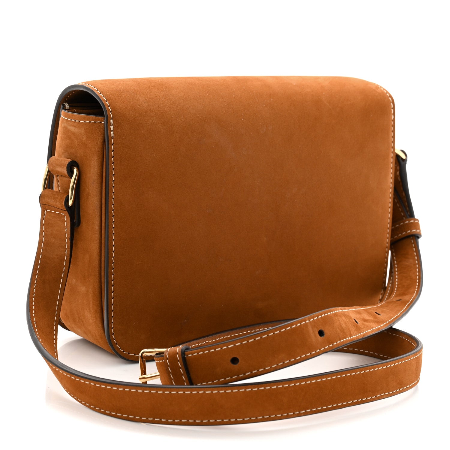 Celine Nubuck Calfskin Teen Triomphe Camel 1829098 – FASHIONPHILE