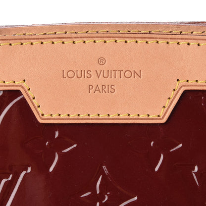 Louis Vuitton Vernis Brea MM Griotte 7 of 8