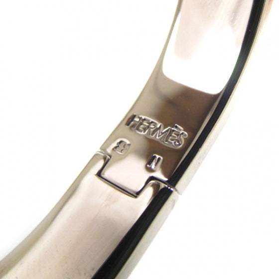 Hermes Enamel Clic Clac H Bracelet GM Vert Prairie 5 of 5