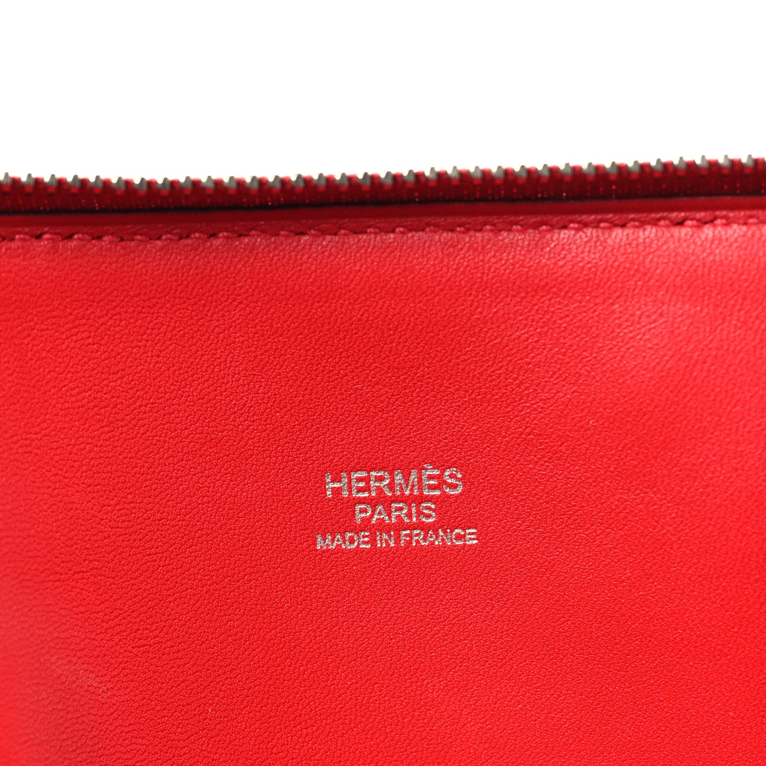 Hermes Taurillon Clemence Bolide 35 Rouge Casaque 5 of 9