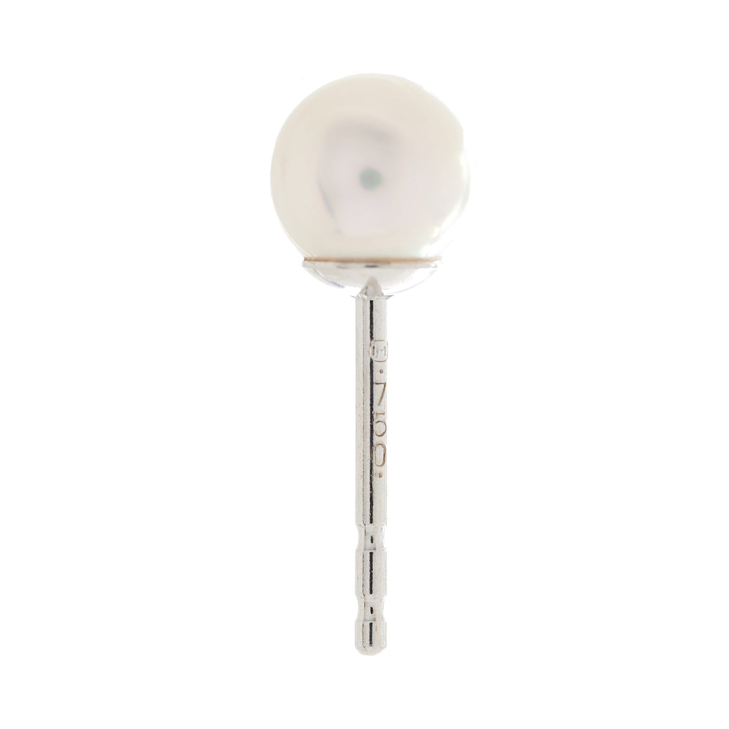 18K White Gold 5-5.5mm Akoya Pearl Stud Earrings