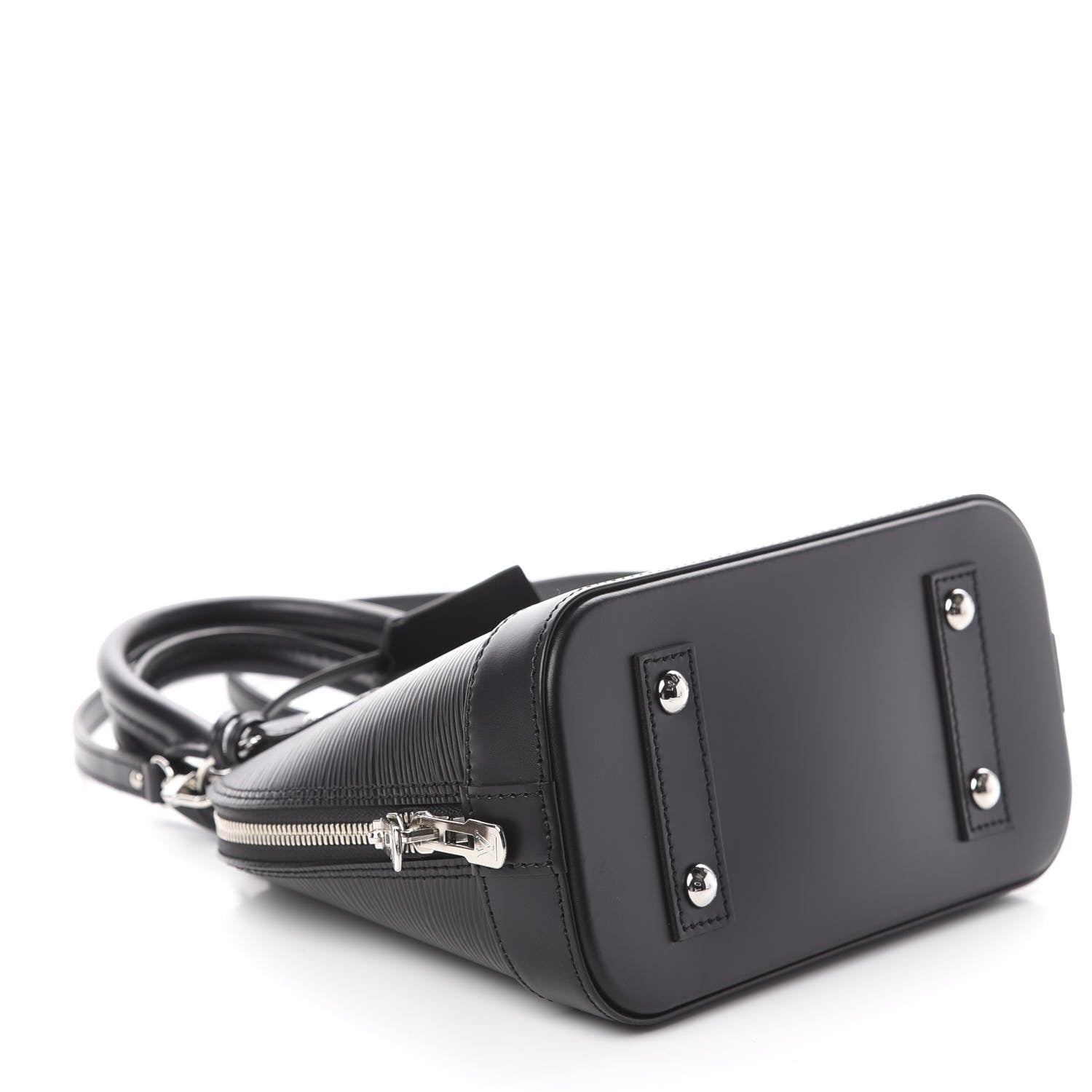 Louis Vuitton Epi Alma BB Black 3 of 8