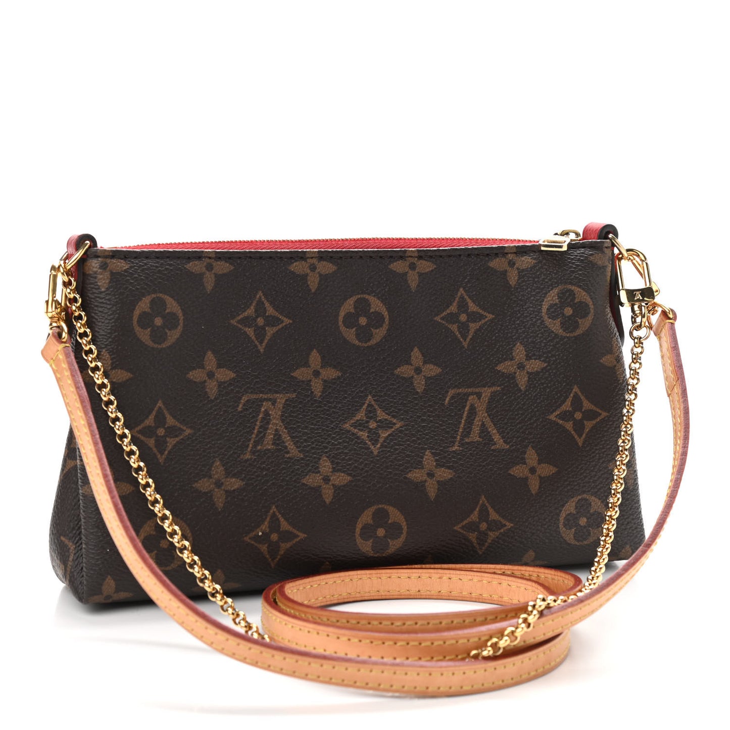 Monogram Pallas Clutch Cherry