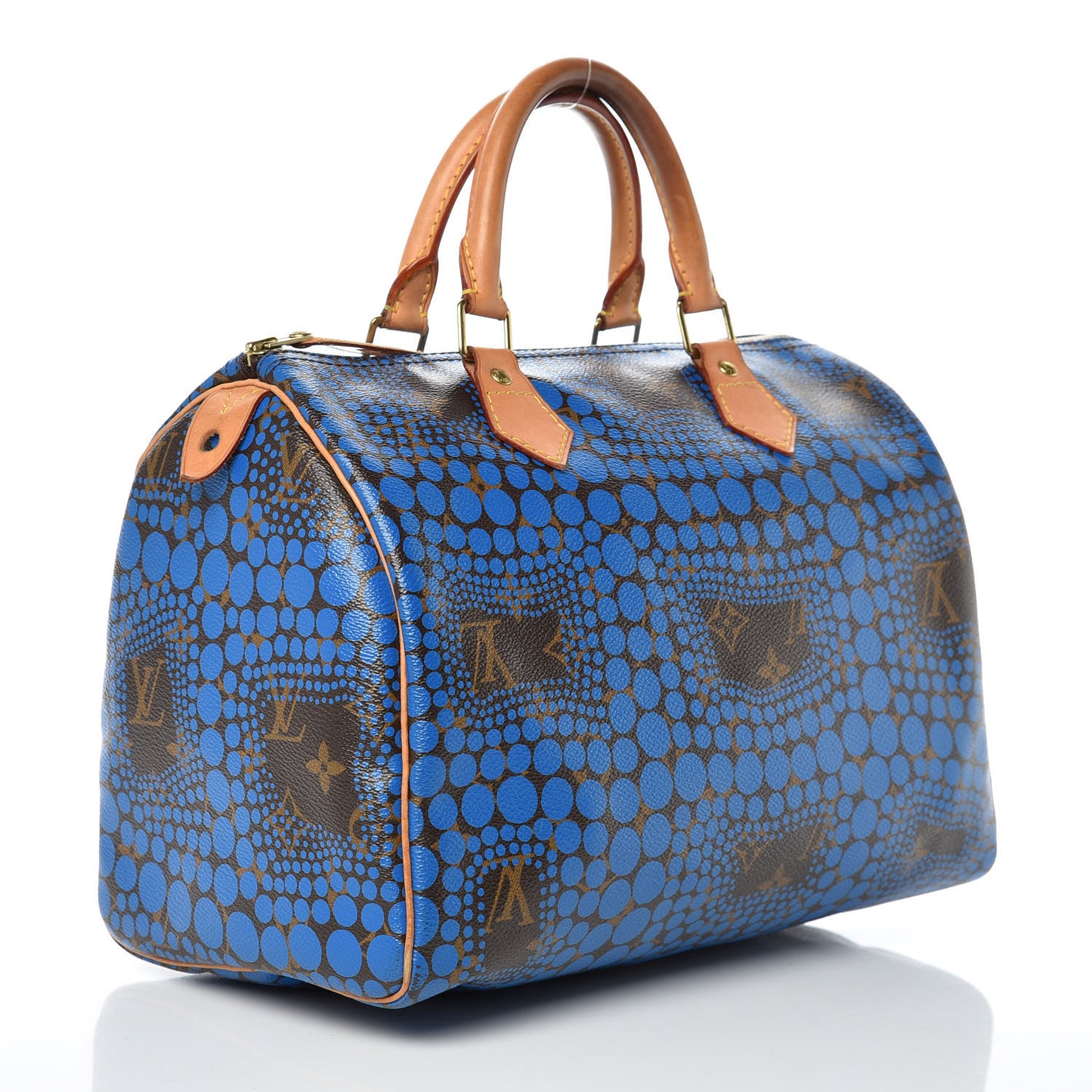 Monogram Kusama Town Speedy 30 Blue