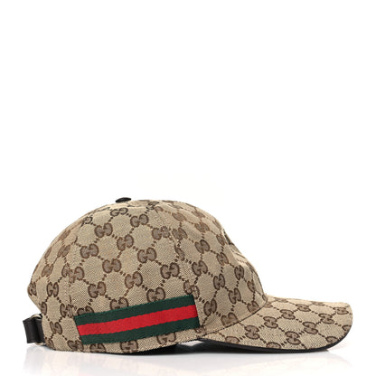 Gucci Monogram Web Baseball Hat L Beige Cocoa 5 of 8