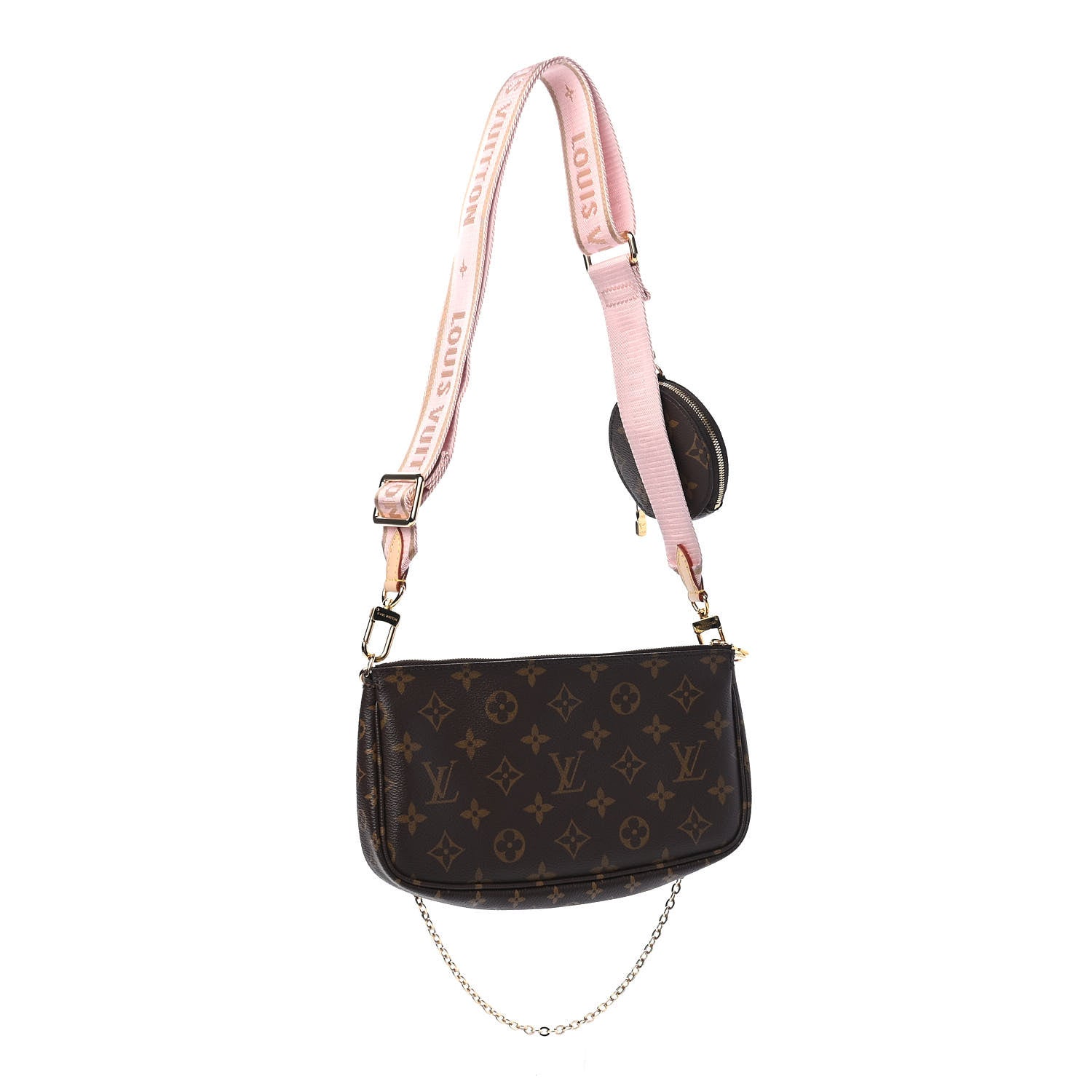 Louis Vuitton Monogram Multi Pochette Accessories Rose Clair 3 of 10